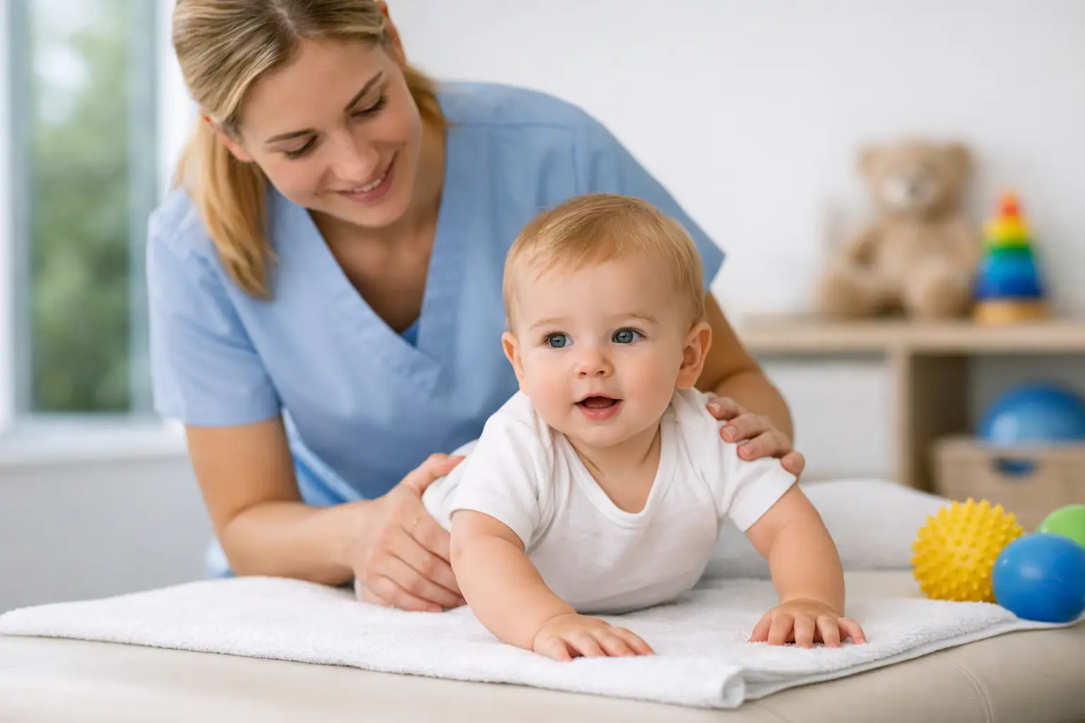 Fizjoterapia niemowląt Warszawa – kiedy i gdzie