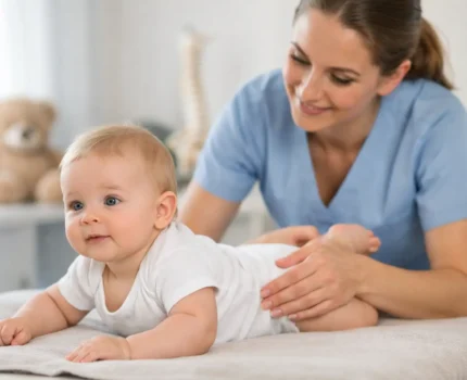 Kiedy z niemowlęciem do fizjoterapeuty?